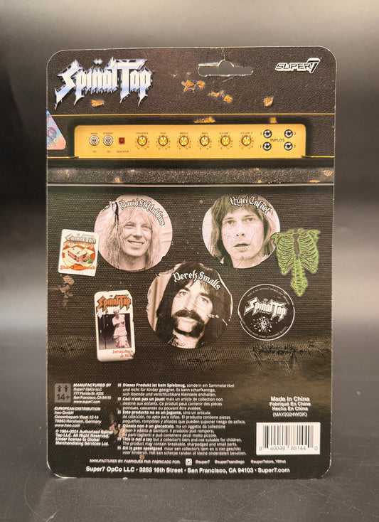 Derek Smalls Spinal Tap ReAction 3.75 in Action Figure