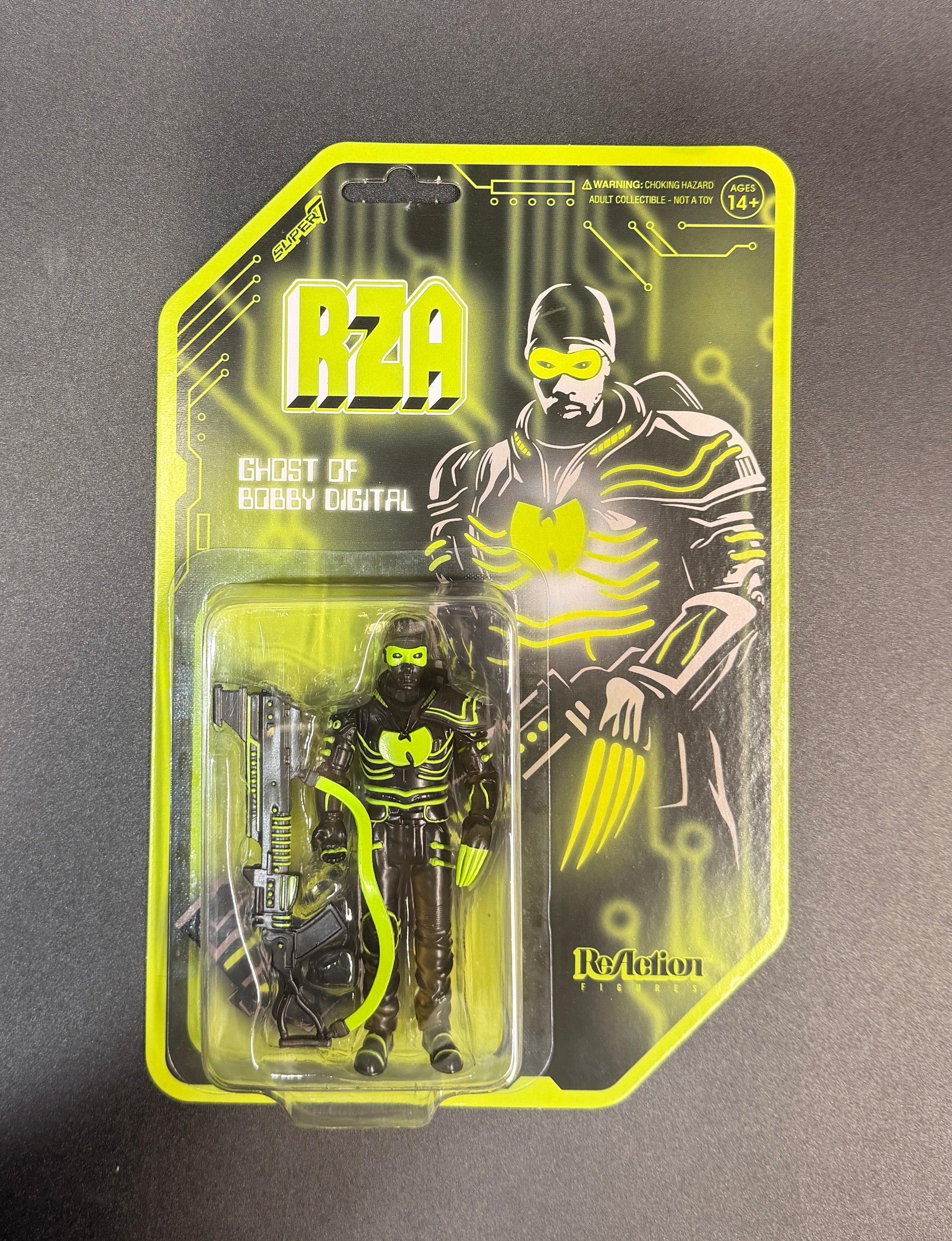 RZA Ghost of Bobby Digital Reaction 3.75 in. Action Figure