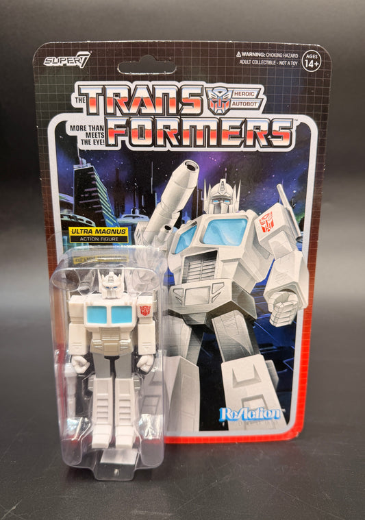 Optimus Prime (Ultra Magnus) Transformers Reaction 3.75 in. Action Figure