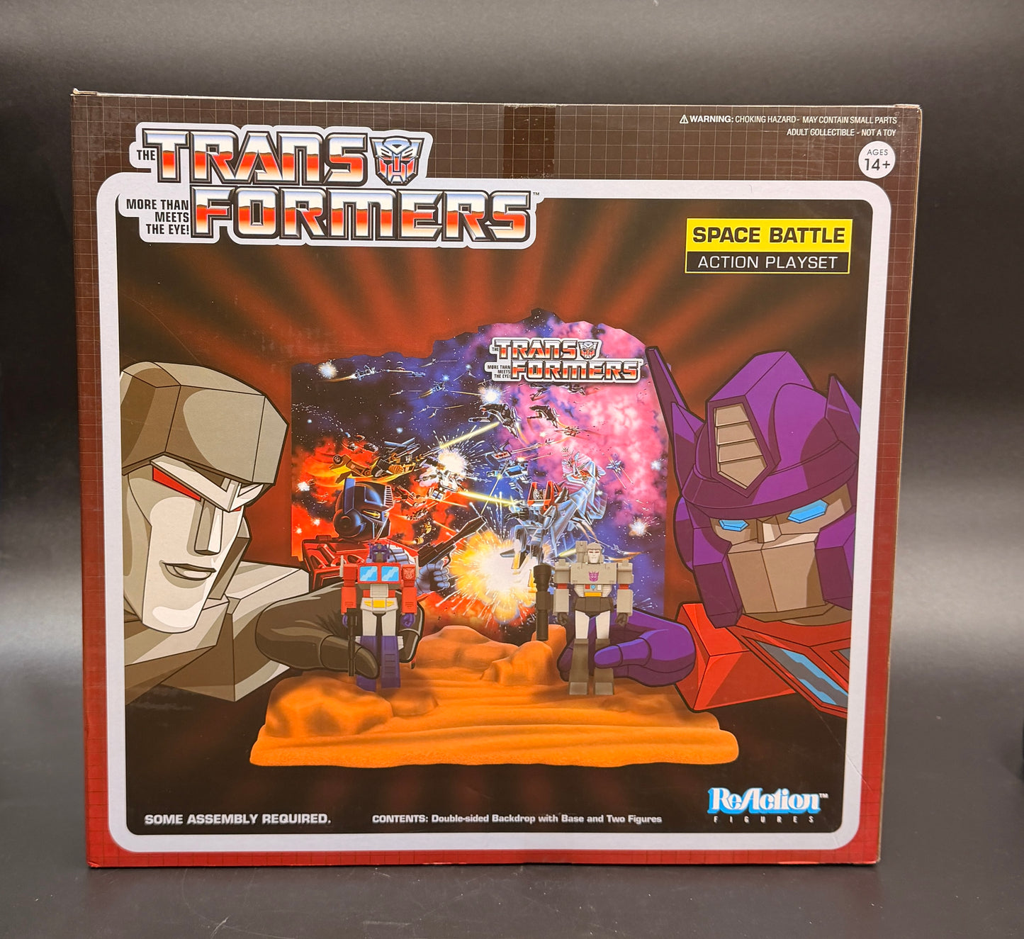 The Ark Action Playset Transformers Reaction Super7