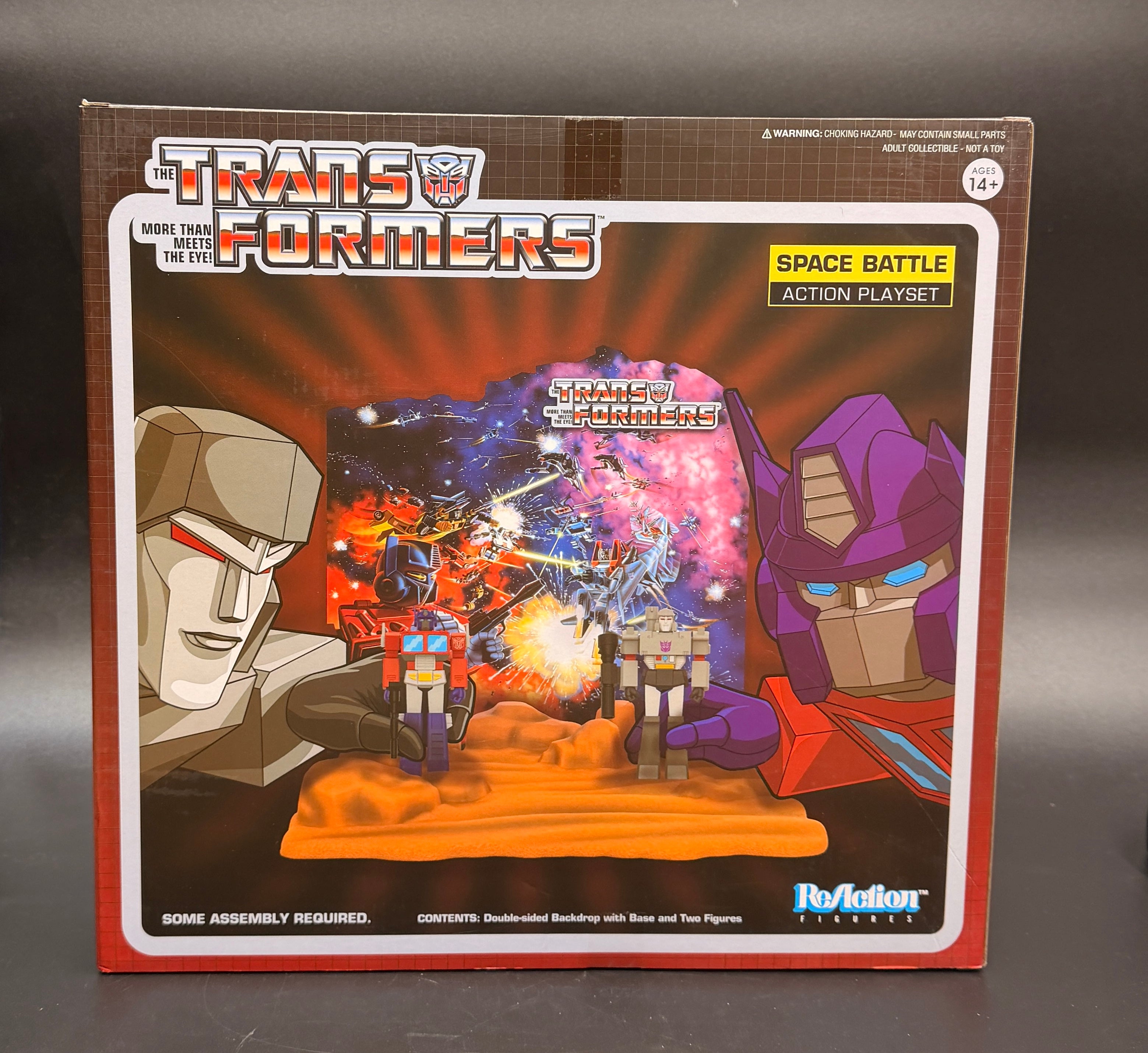 The Ark Action Playset Transformers Reaction Super7