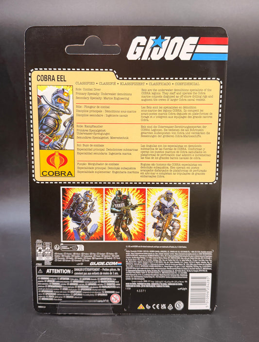 Cobra EEL (Combat Diver) GI JOE Classified Retro Card Series Figure