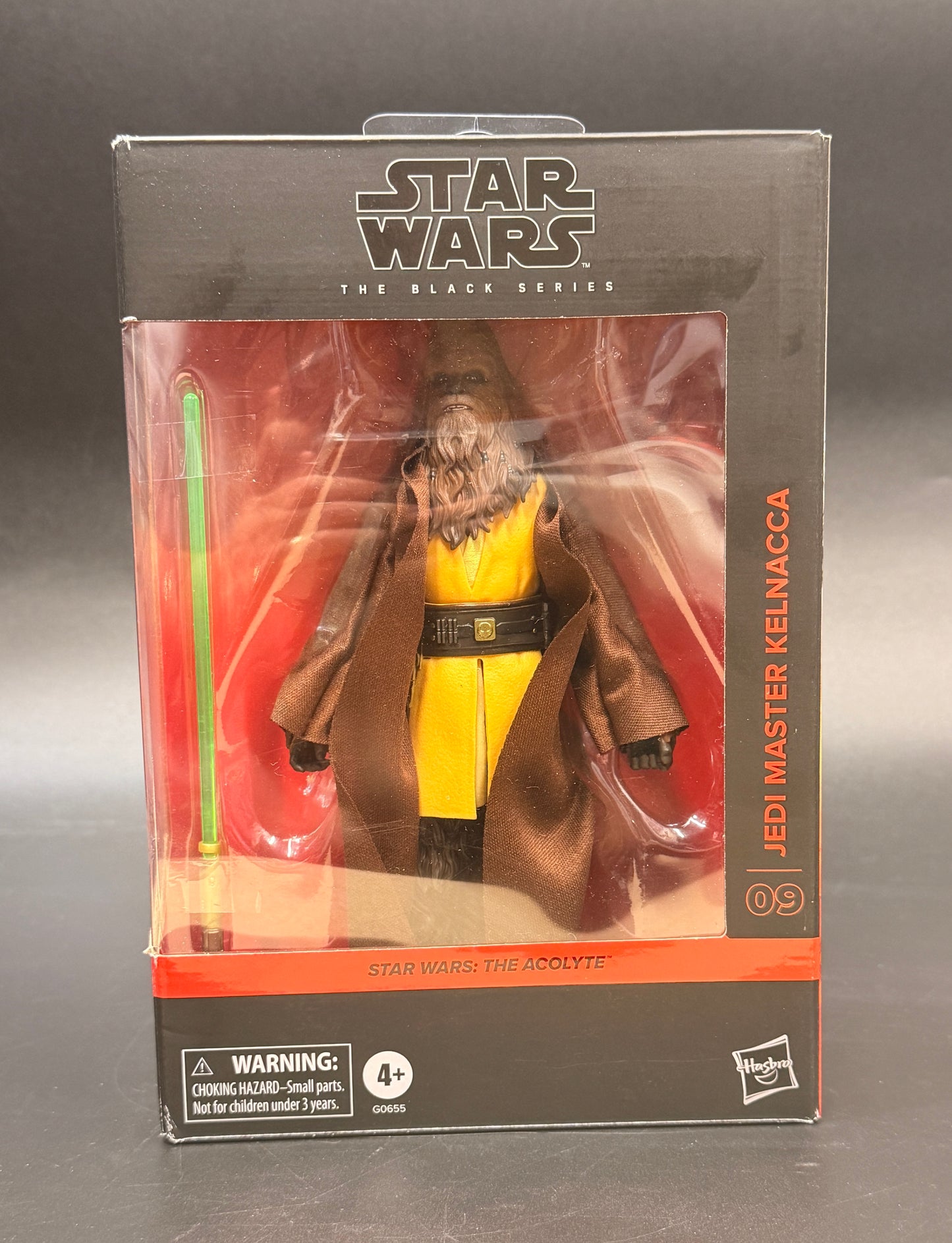 "Jedi Master Kelnacca" Star Wars: The Acolyte Black Series 6 in. Figure Hasbro