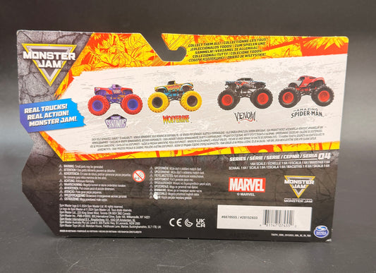 Marvel Official The Sentinels Vs. Wolverine Die-Cast Monster Trucks Monster Jam Spin Master (2024)
