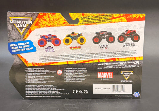 Venom Vs. The Amazing Spider-Man Die-Cast Monster Trucks Monster Jam Spin Master (2024)