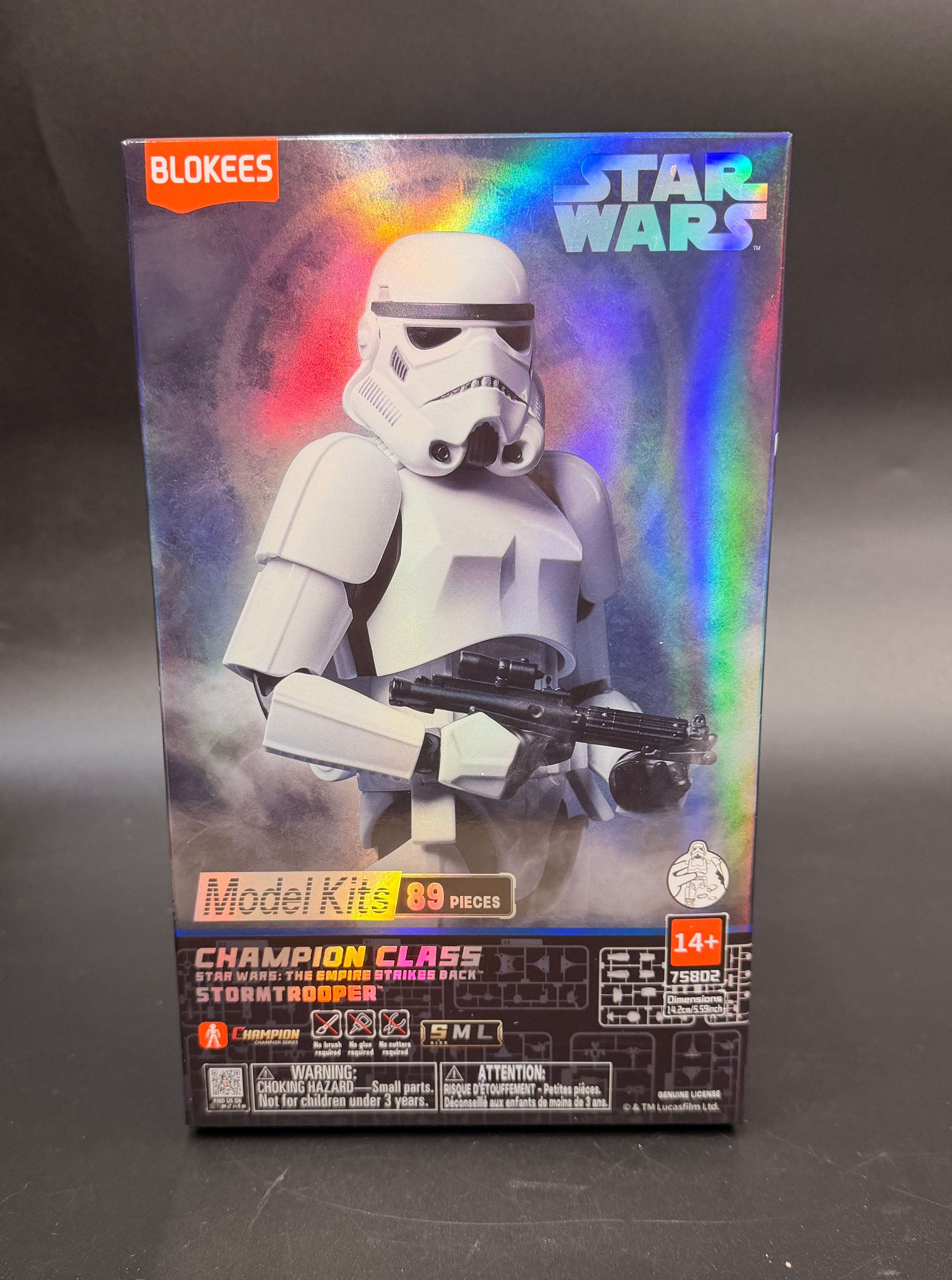 Storm Trooper Star Wars: Empire Strikes Back Blokees Champion Class Model Kit