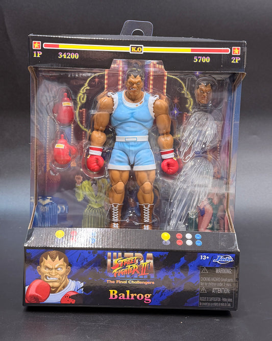 Balrog Jada Toys Capcom Ultra Street Fighter 2 Figure 2025