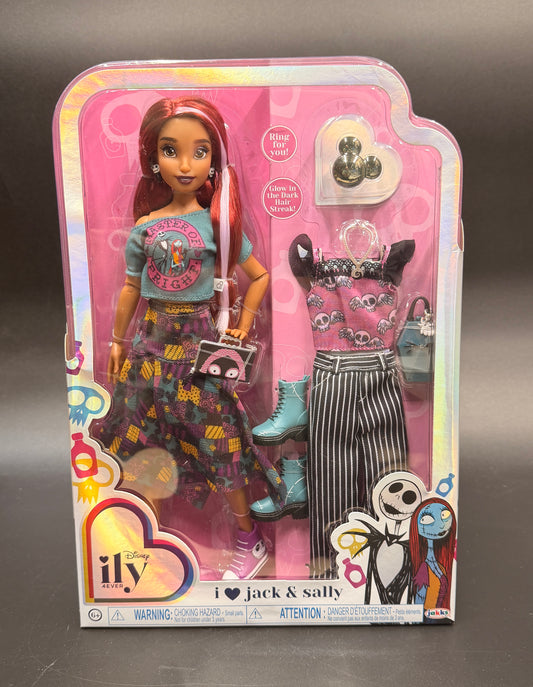 I Love jack and Sally ily 4ever Doll Disney Jakks Pacific (2024)