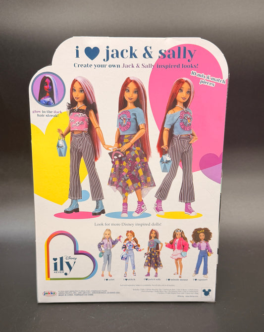 I Love jack and Sally ily 4ever Doll Disney Jakks Pacific (2024)