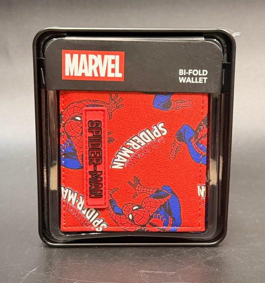 Spider-Man Web Crawl Bifold Wallet Buckle-Down Wallets