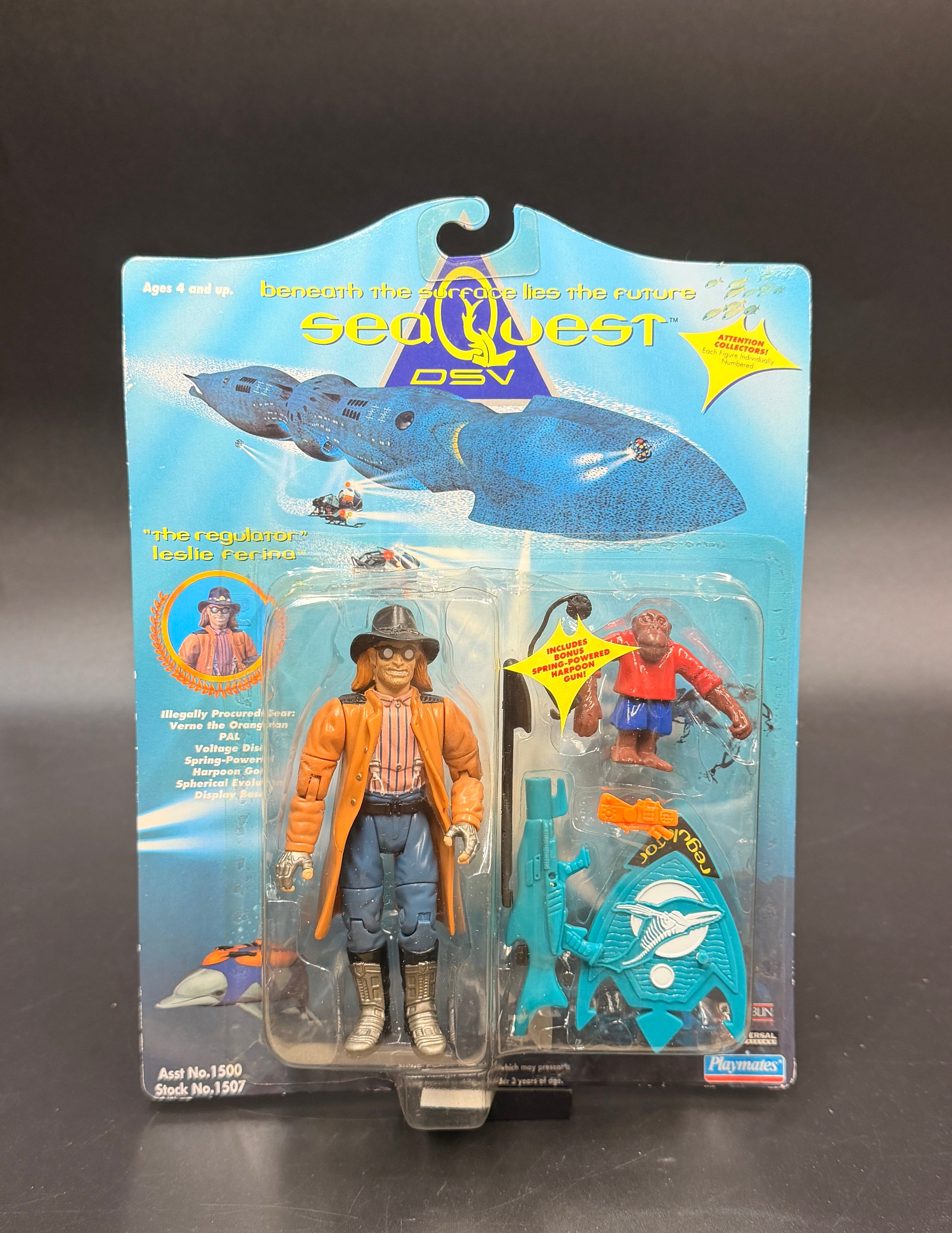 The Regulator SeaQuest: DSV Action Figure Playmates Toys 1993
