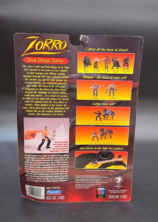 Don Diego Zorro Playmates Action Figure 1997