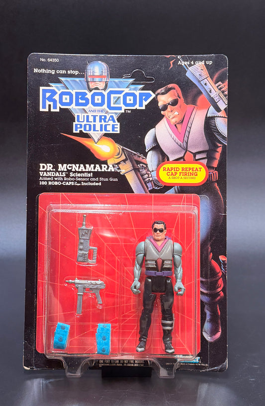 "Dr. McNamara" (Vandals Scientist) RoboCop & the Ultra Police Kenner Action Figure 1988