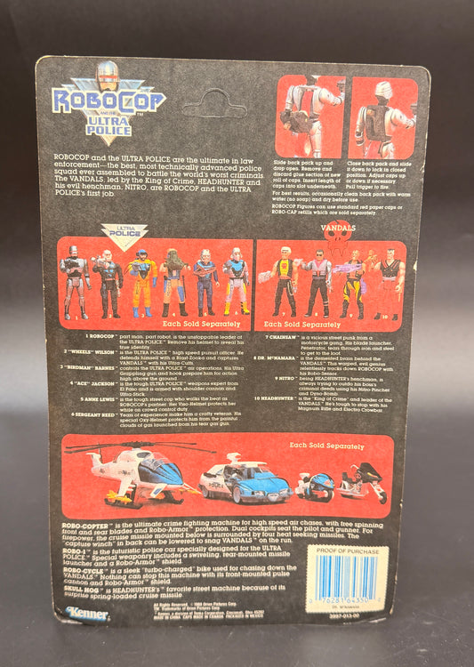 "Dr. McNamara" (Vandals Scientist) RoboCop & the Ultra Police Kenner Action Figure 1988