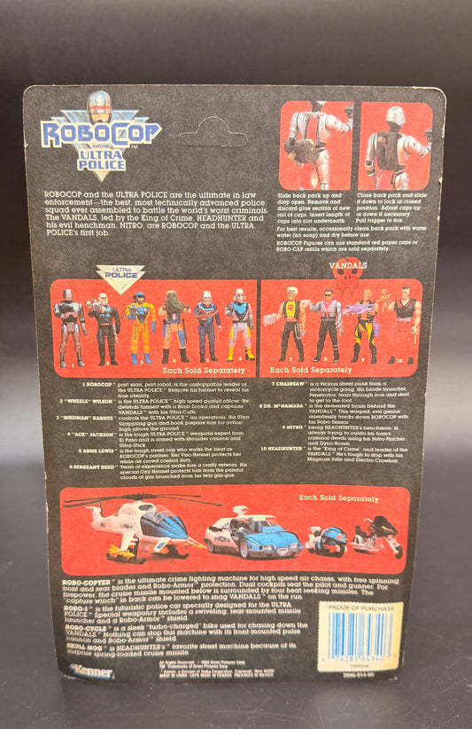 "Chainsaw" (Vandals Member) RoboCop & the Ultra Police Kenner Action Figure 1988