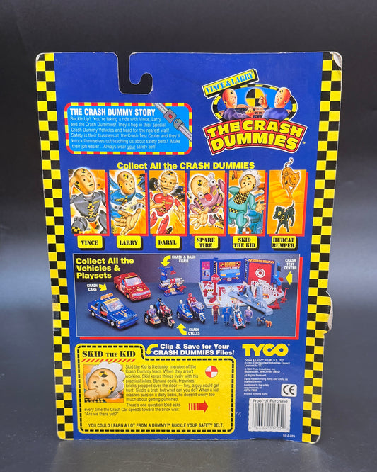 "Skid The Kid" The Crash Dummies Action Figure TYCO 1991 (Opened)
