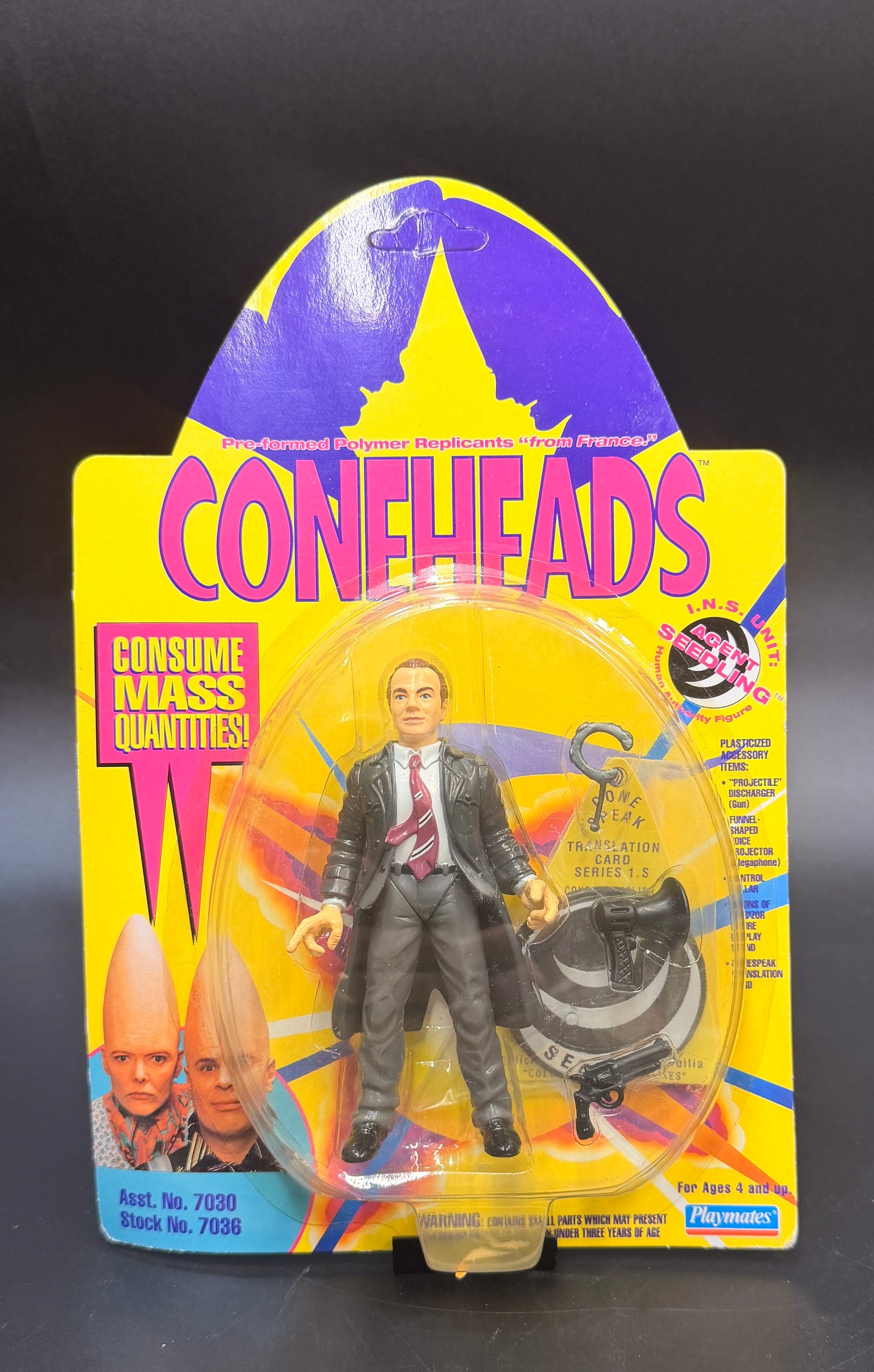"Agent Seedling" Coneheads Action Figure Playmates 1993