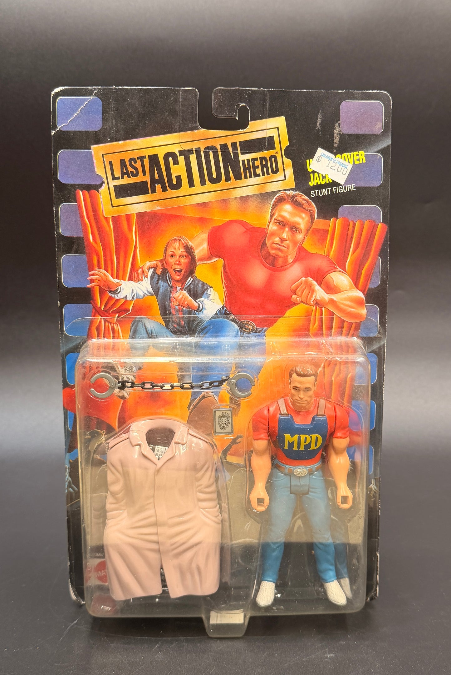 "Undercover Jack" Last Action Hero Action Figure Mattel 1993