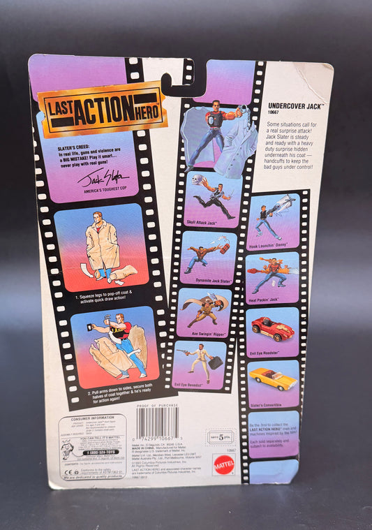 "Undercover Jack" Last Action Hero Action Figure Mattel 1993