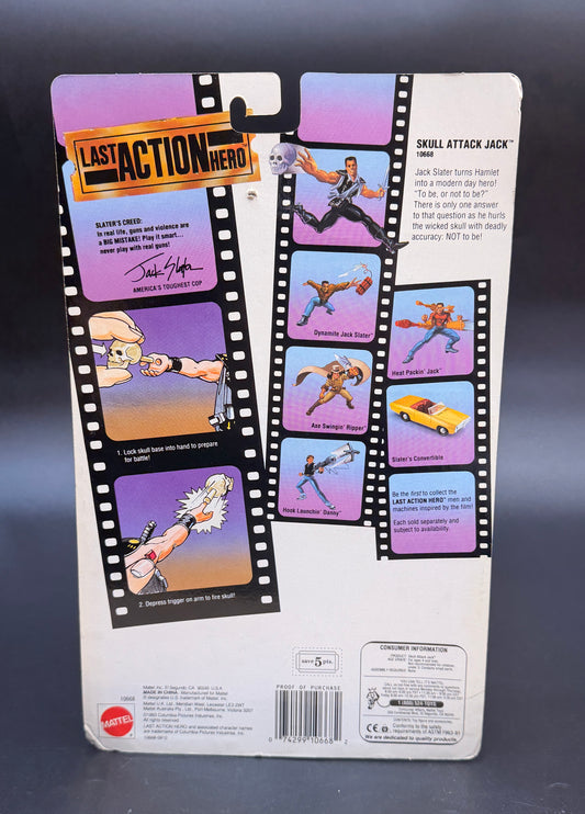 "Skull Attack Jack" Last Action Hero Action Figure Mattel 1993