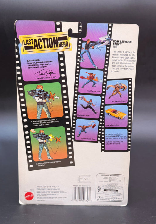 "Hook Launchin' Danny" Last Action Hero Action Figure Mattel 1993