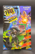 Scorpion Alien (with Free 3D Space Base) (Rare) ALIENS Action Figure Kenner 1992