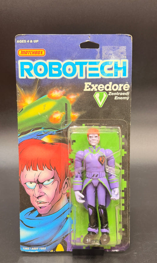 "Exedore, Zentraedi Enemy" Robotech 6 in. Action Figure Matchbox 1985