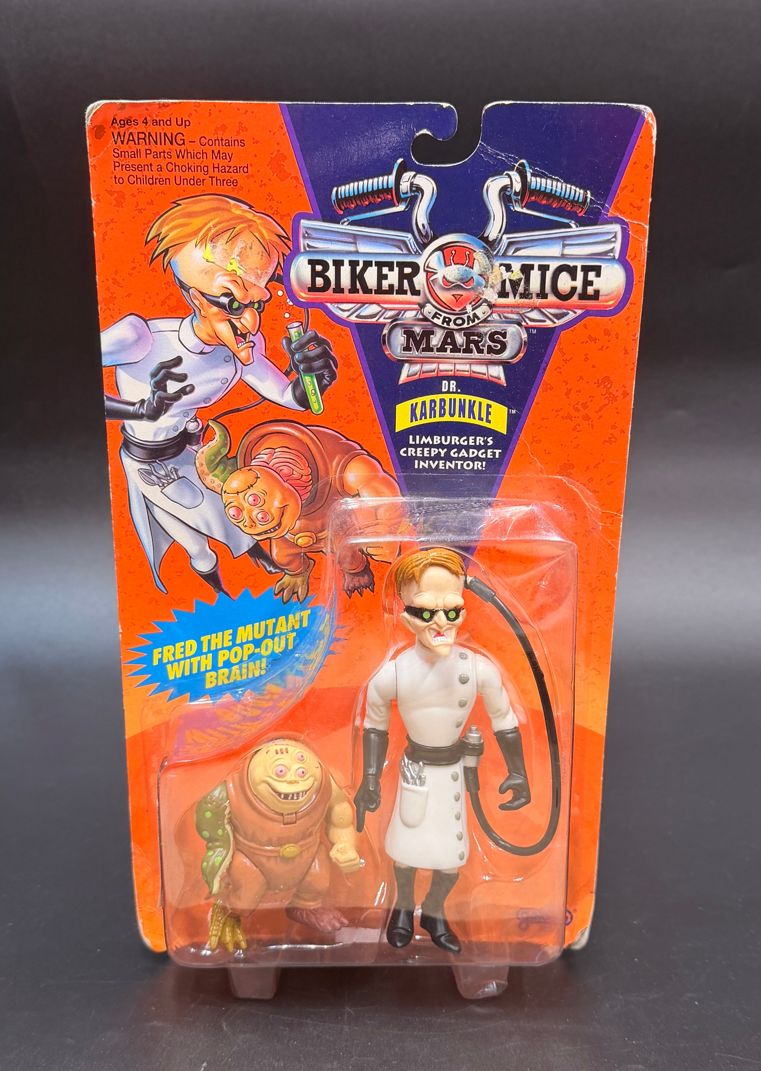 "Dr. Karbunkle" Biker Mice From Mars Action Figure Galoob 1993
