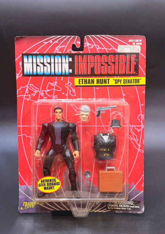"Ethan Hunt" (Spy Senator) Mission: Impossible Action Figure Tradewinds Toys 1996