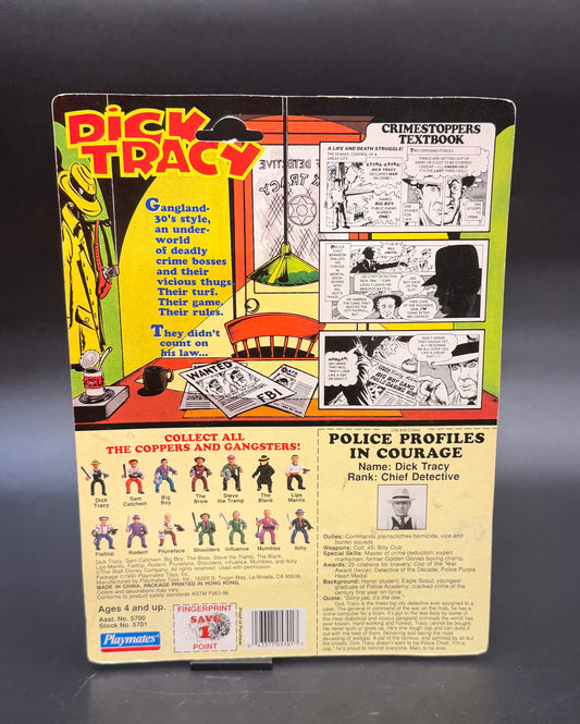"Dick Tracy" (Chief Detective) Dick Tracy: Coppers and Gangsters Action Figure Playmates 1990
