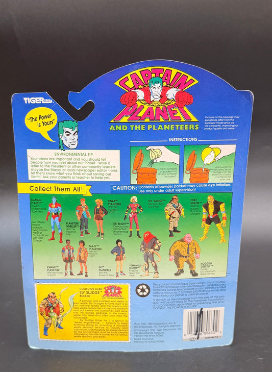 "Sly Sludge" (Toxic Sludge) Captain Planet and the Planeteers Action Figure Tiger Toys 1991