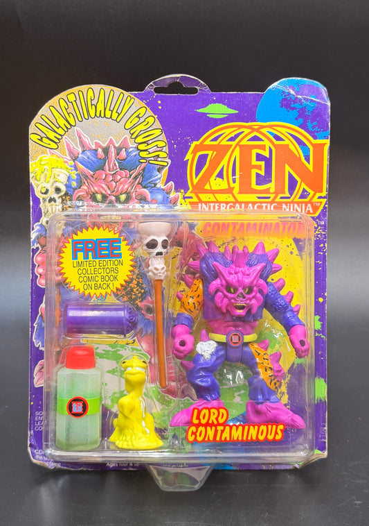 "Lord Contaminous" Zen: Intergalactic Ninja Action Figure Just Toys 1991