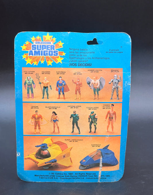 "Cyborg" Super Amigos Coleccion Action Figure Kenner Pacipa 1989