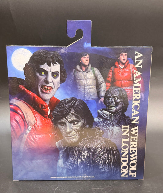 "Jack and David" An American Werewolf In London Action Figure 2 Pack Set NECA 2024