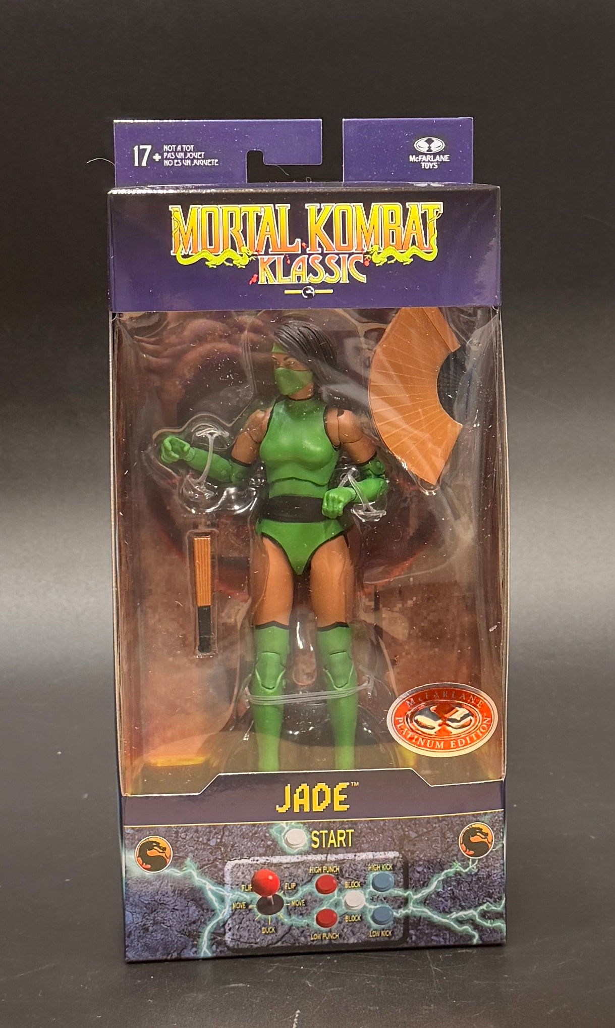 Jade Mortal Kombat Klassic Platinum Edition Action Figure McFarlane Toys 2025