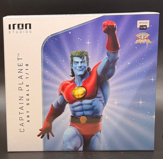 "Captain Planet" Captain Planet and the Planeteers 1:10th Scale Limited Edition Statue Iron Studios