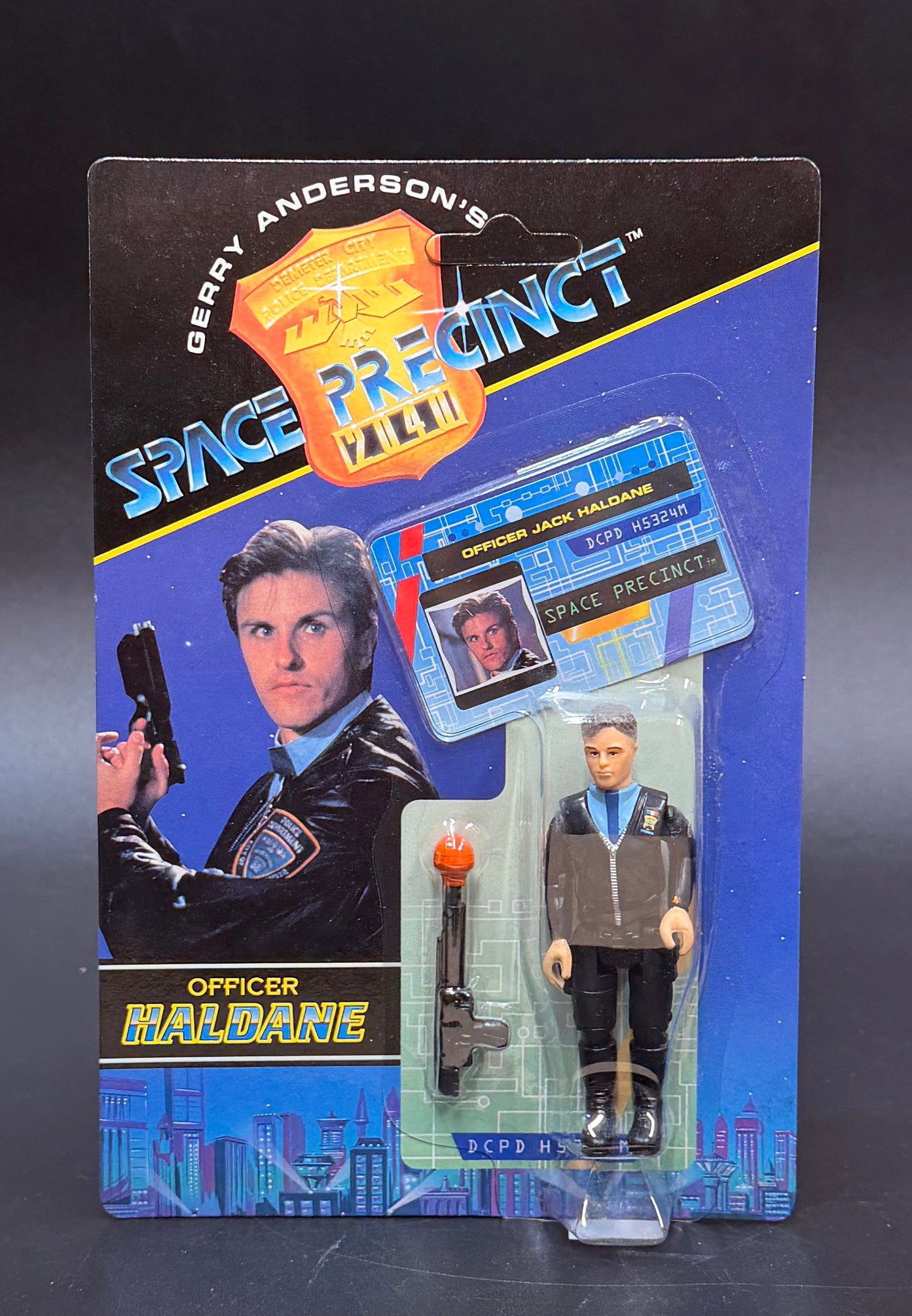Officer Haldane Space Precinct 2040 Action Figure Vivid Imaginations 1994 (Canadian)