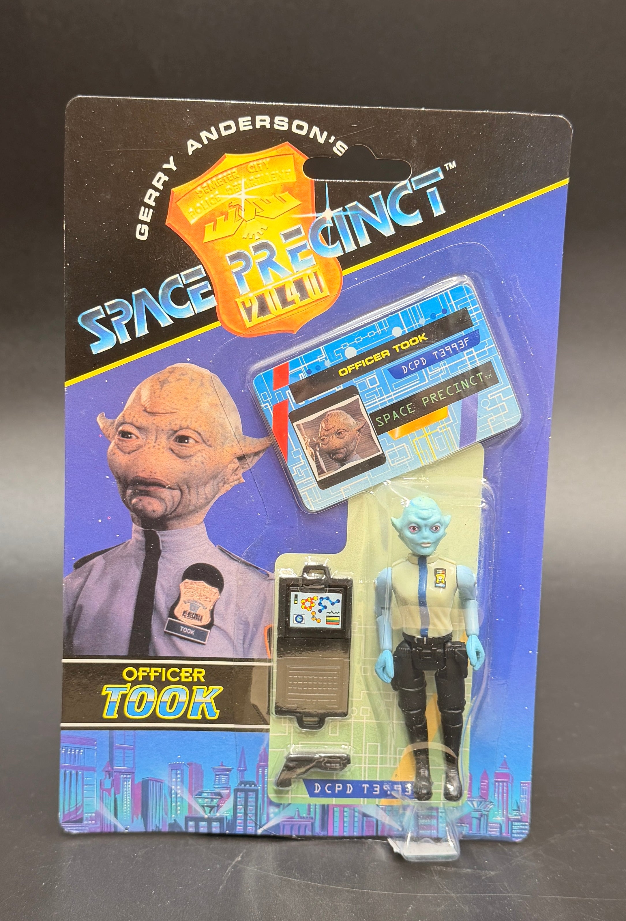 Officer Took Space Precinct 2040 Action Figure Vivid Imaginations 1994 (Canadian)
