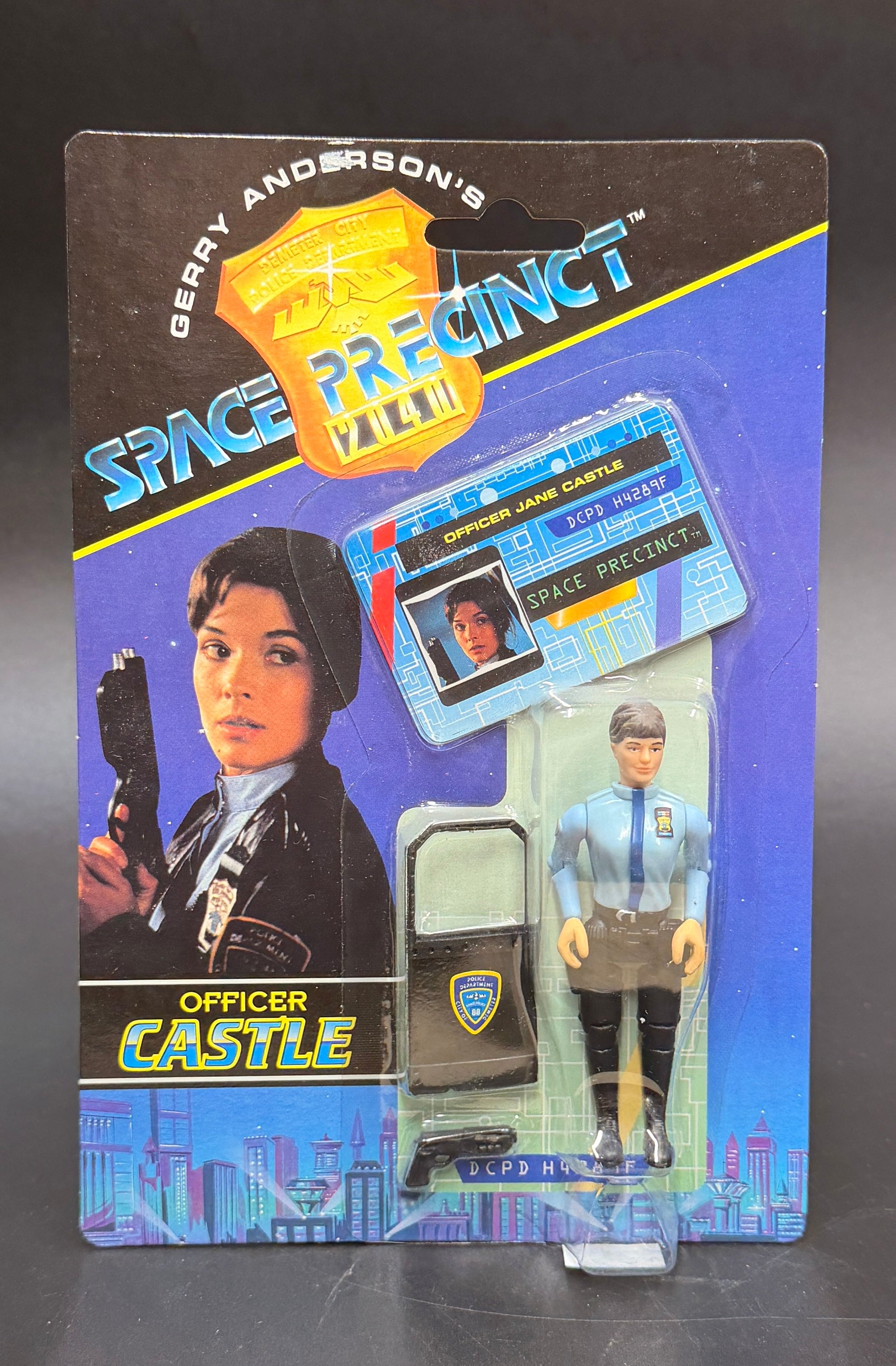 Officer Castle Space Precinct 2040 Action Figure Vivid Imaginations 1994 (Canadian)