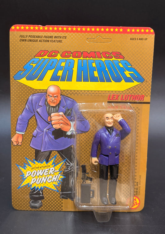 "Lex Luthor" (With Power Punch) DC Super Heroes Action Figure ToyBiz 1989