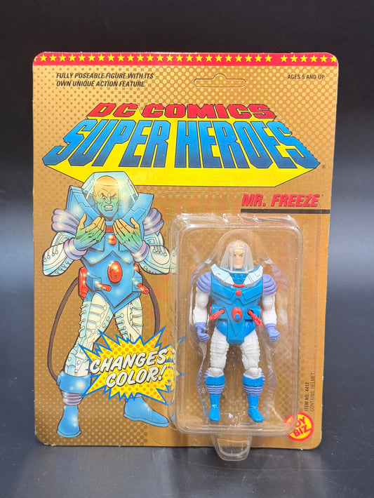 "Mr. Freeze" (With Color Changing Head) DC Super Heroes Action Figure ToyBiz 1989