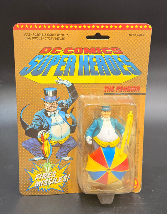 "Penguin" (With Missile firing Umbrella) DC Super Heroes Action Figure ToyBiz 1989