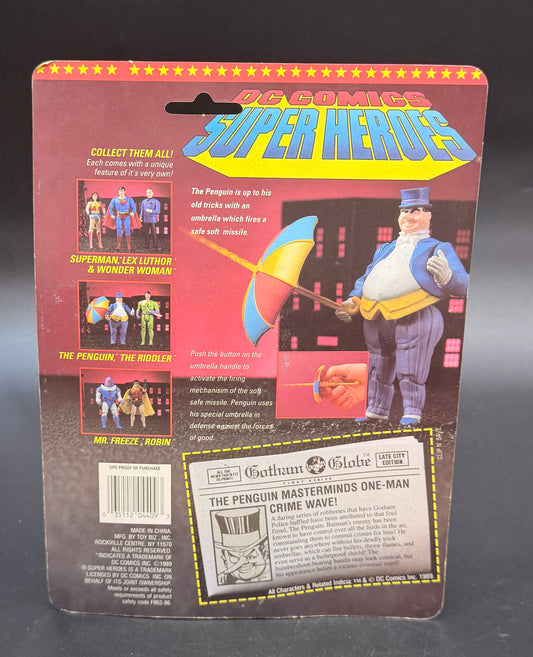 "Penguin" (With Missile firing Umbrella) DC Super Heroes Action Figure ToyBiz 1989