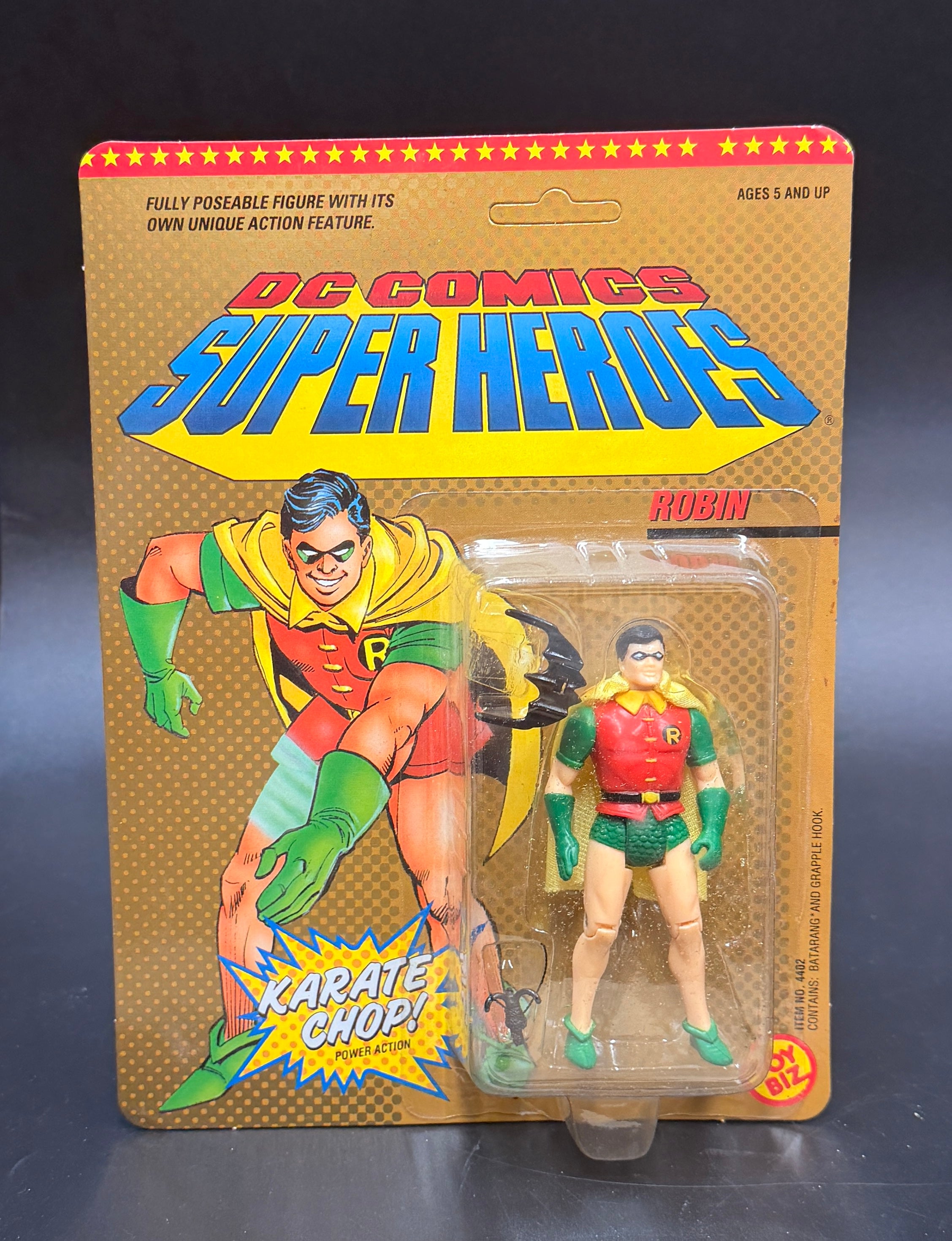 Robin (With Karate Chop) DC Super Heroes Action Figure ToyBiz 1989