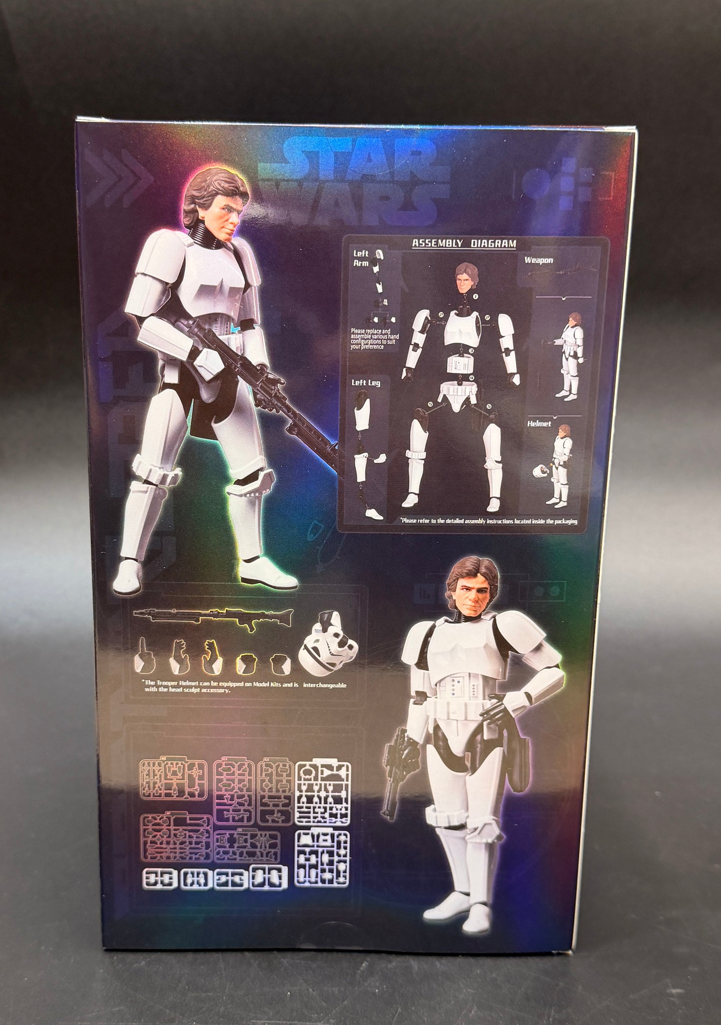 Han Solo (Stormtrooper Variant) Star Wars: A New Hope Blokees Model Kit