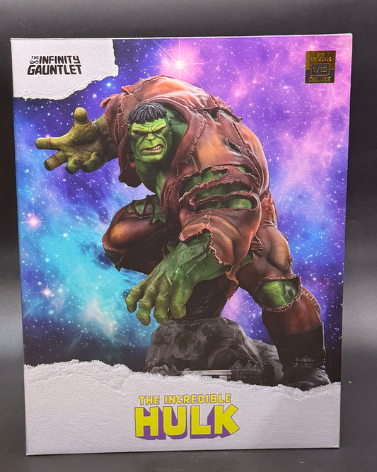"the Incredible Hulk" (The Infinity Gauntlet) Battle Diorama Series Deluxe 1/10 Art Scale Limited Edition Iron Studios Statue