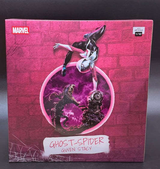 "Ghost-Spider" (SpiderMan vs Villains ) Diorama BDS Art Scale 1/10 Iron Studios Statue