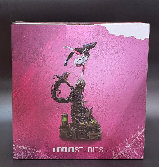 "Ghost-Spider" (SpiderMan vs Villains ) Diorama BDS Art Scale 1/10 Iron Studios Statue