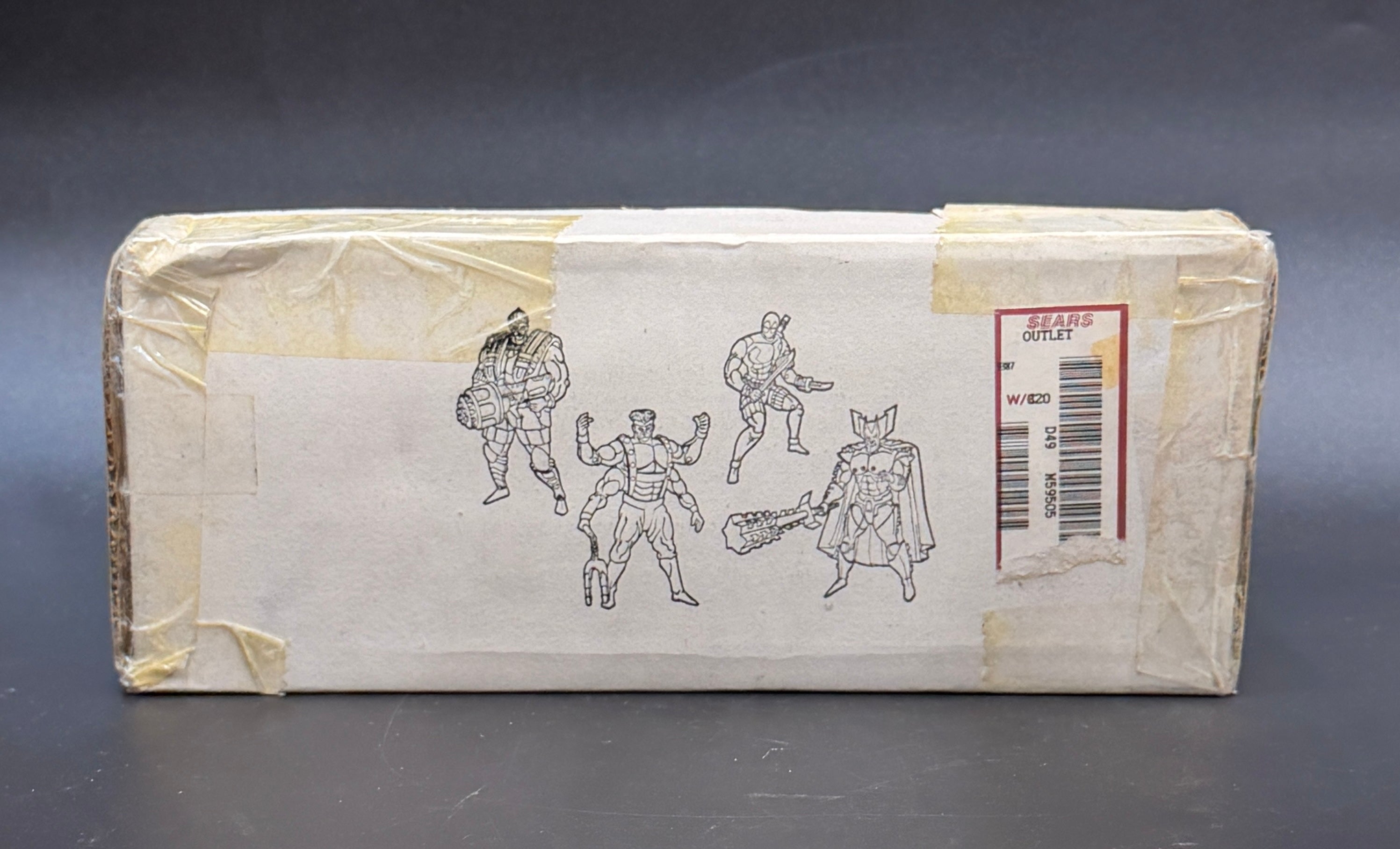 "Marvel's X_Force" 4 figure set (Cable, Deadpool, Stryfe, and Forearm) ToyBiz Sears Mail Away 1992