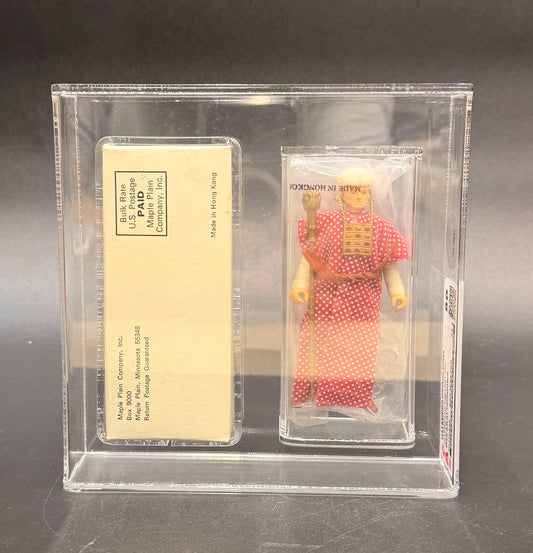 "Rene Belloq" (Ceremonial Robe) Indiana Jones: Raiders of the Lost Ark Mail Away Action Figure Kenner 1982 (Graded CAS 80, with COA)